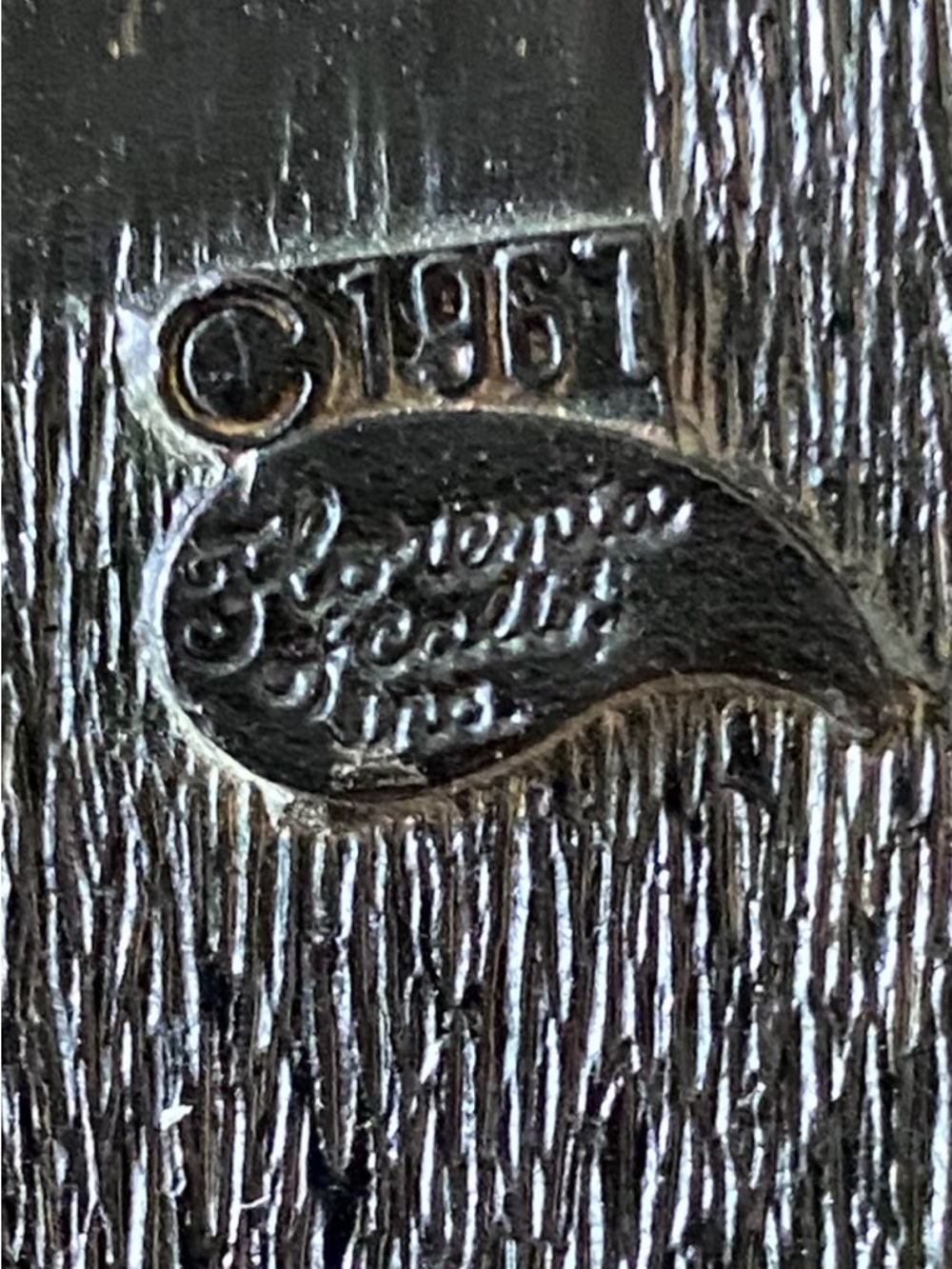 1967 Florenza light switch cover. (Heavy) - Picture 4 of 4